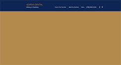 Desktop Screenshot of gorskidental.com