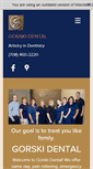 Mobile Screenshot of gorskidental.com